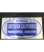 Southern California Pharmaceutical Association Member Metal Hanging Plac... - $13.99