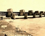 Davenport Iowa IA RPPC Roller Dam #15 Number 15 1940s Postrcard - $3.91