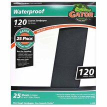 Gator 9" x 11" Waterproof Sanding Sheets, 1000 Grit, 25 Pack - $26.87+