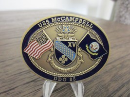 USN USS McCampbell DDG 85 Forward Deployed Yokosuka Challenge Coin #633U - £19.77 GBP