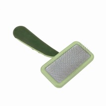 Safari Cat Soft Slicker Brush Green One Size - $10.84