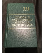 2001 Taber’s Cyclopedic Medical Dictionary 19th Edition, Illustrated - $13.37 CAD
