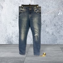 Lucky Brand Ava Skinny Jeans Womens 6/28 Blue Mid Rise Stretch Denim Pocket - £14.05 GBP