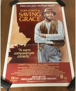 SAVING GRACE 1986 Movie promo Poster Video Release Rare Vintage CV - $14.85