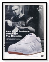 Phat Farm Footwear The Hampton Sneaker Vintage 2003 Print Magazine Ad Hip Hop - £7.75 GBP