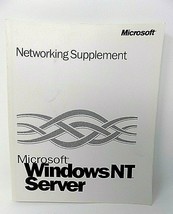 Microsoft Windows NT - Server - Networking Supplement - Microsoft  - Pap... - £8.65 GBP