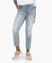 REESE HIGH RISE ANKLE STRAIGHT JEANS - $60.00