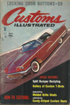 Customs Illustrated - March 1960 - 1958 Ford Thunderbird, 1955 Pontiac, More!!! - £8.76 GBP