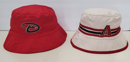 Diamondbacks Reversible Red ~ Beige Bucket / Floppy Hat DBacks MLB SGA 2... - $14.99