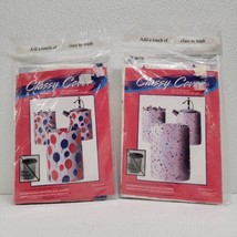 2 Classy Cover Party Garbage Can Liners / Covers - Red White Blue Patriotic - £15.42 GBP