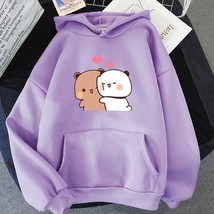 A bear bubu and dudu hoodie women men tops kawaii printed harajuku ullzang sweatshirt o thumb200