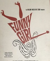 Funny Girl Movie VHS Tape Barbra Streisand Omar Sharif RCA Columbia Pictures - £7.95 GBP