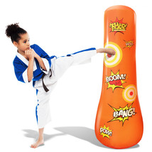 Novelty Place Kid&#39;s Inflatable Punching Bag - Free Standing Boxing Bag - £12.54 GBP