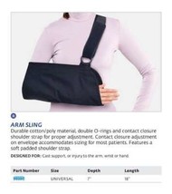 DJO Bell-Horn Arm Sling Black Universal - $324.81 MXN