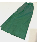 Modest vintage green skirt with side pockets - $19.75