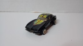 Hot Wheels Vintage Split Window 63 Corvette Black /W Real Riders White Hub  - $35.14