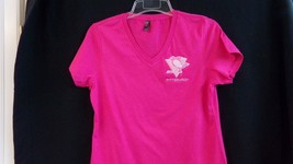 Ladies Pittsburgh Penguins Pink Phase Embroidered V-Neck T-Shirt XS-4XL WBS New - £13.52 GBP+
