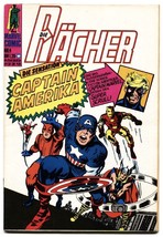 Avengers #4  German edition 1974 comic book First Silver-Age Captain America - £242.30 GBP