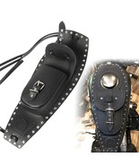 Motorcycle Leather Tank Chap Cover Panel Pad Bib Bra Bag For Harley Davi... - $55.53