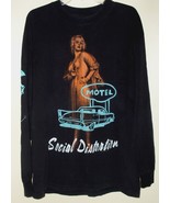 Social Distortion Concert Tour T Shirt Motel Vintage 1996 Giant Long Sle... - £298.74 GBP