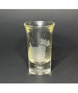Vintage Clear Glass Etched Scotty Dog Shot Glass - $148.33 MXN