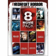 8movie DVD Night Shadow,Blood Red Moon,Raging Sharks,the Last Vampire,BloodLock - £62.09 GBP