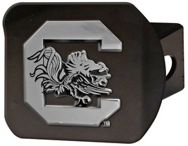 SOUTH CAROLINA GAMECOCKS BLACK TRAILER HITCH COVER - £60.74 GBP