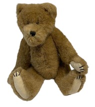 The Boyds Collection Jointed Teddy Bear Brown 12&quot; Vintage 90s - £14.22 GBP