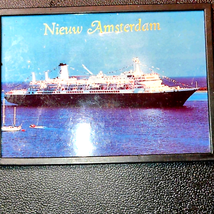 New Amsterdam Cruise line refrigerator magnet - $13.49 CAD