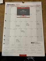 Office Depot 2021 Monthly Wall Calendar - $9.44