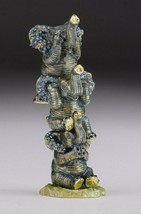 Faberge Elephant trinket box hand made by Keren Kopal &amp; Austrian crystals - £85.38 GBP