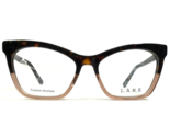 L.A.M.B Eyeglasses Frames LA061 HAVANA Tortoise Pink Cat Eye 54-17-140 - $41.86