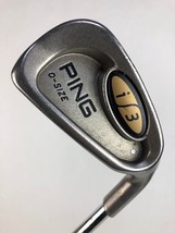 Ping i3 Silver Do T OVER-SIZE Single 6 Iron Jz Cushin Stiff Steel Golf Pride Grip - £32.23 GBP