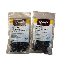 2 pack Orbit Drip System Adjustable Multi-Stream Drip Emitter Sprinkler ... - $9.49