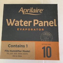 Genuine AprilAire Water Panel Evaporator Filter Humidifier Stock No. 10 - £13.91 GBP