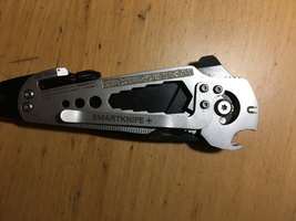TRUE SmartKnife+ 15-in-1 Multi-Tool Black Oxidized Pocket Tool - £26.78 GBP