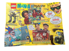 Vintage Lego Club Lego Mania Magazine Vintage Promo Mail Away Form Advertising - £5.94 GBP