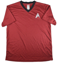 Star Trek 2009 Kellogg&#39;s Promo Small Shirt Maroon Red Authentic Cosplay - £10.82 GBP