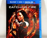 The Hunger Games: Catching Fire (Blu-ray/DVD, 2013, Widescreen) Like New !  - £4.64 GBP