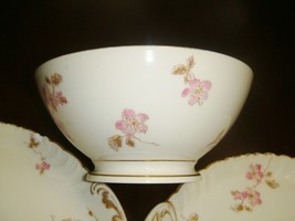 Antique Gerard, Dufraisseix &amp; Abbot (GDA) Limoges tray &amp; bowl [88B] - £106.44 GBP