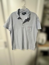 Polo by Ralph Lauren Custom Fit Polo, Blue, Size Men&#39;s Large - $19.29