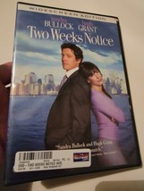 Two Weeks Notice Movie DVD Sandra Bullock Hugh Grant Hollywood Video - £9.61 GBP