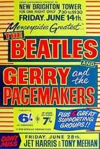 The Beatles - Gerry and the Pacemakers - 1963 - Concert Poster Magnet - £9.58 GBP