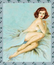 8851.Decoration 18x24 Poster.Home room interior art print.Retro Sexy Pinup pose  - $28.00