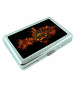 Firefighters D19 Silver Metal Cigarette Case RFID Protection Wallet Heros - $16.78