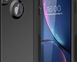 Diverbox Heavy Duty Shockproof Drop Proof Black Phone Case Fits iPhone Xr  - $16.17