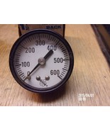 PAIR, New Ashcroft 1 1/2&quot; Pressure Gauge No. 1000  600 PSI  1/4&quot; NPT brass - $207.11 MXN