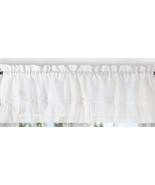 A L Ellis Deep Ruffled filler Valance 54 x 13 RN 30739  - £6.17 GBP