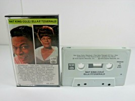 Nat King Cole Ella Fitzgerald Cassette Capitol Records 4XL-6751 - £9.56 GBP