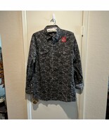 Ariat Relentless Stretch Snap Long Sleeve Western Shirt Men&#39;s Size L Sun... - $68.07 CAD